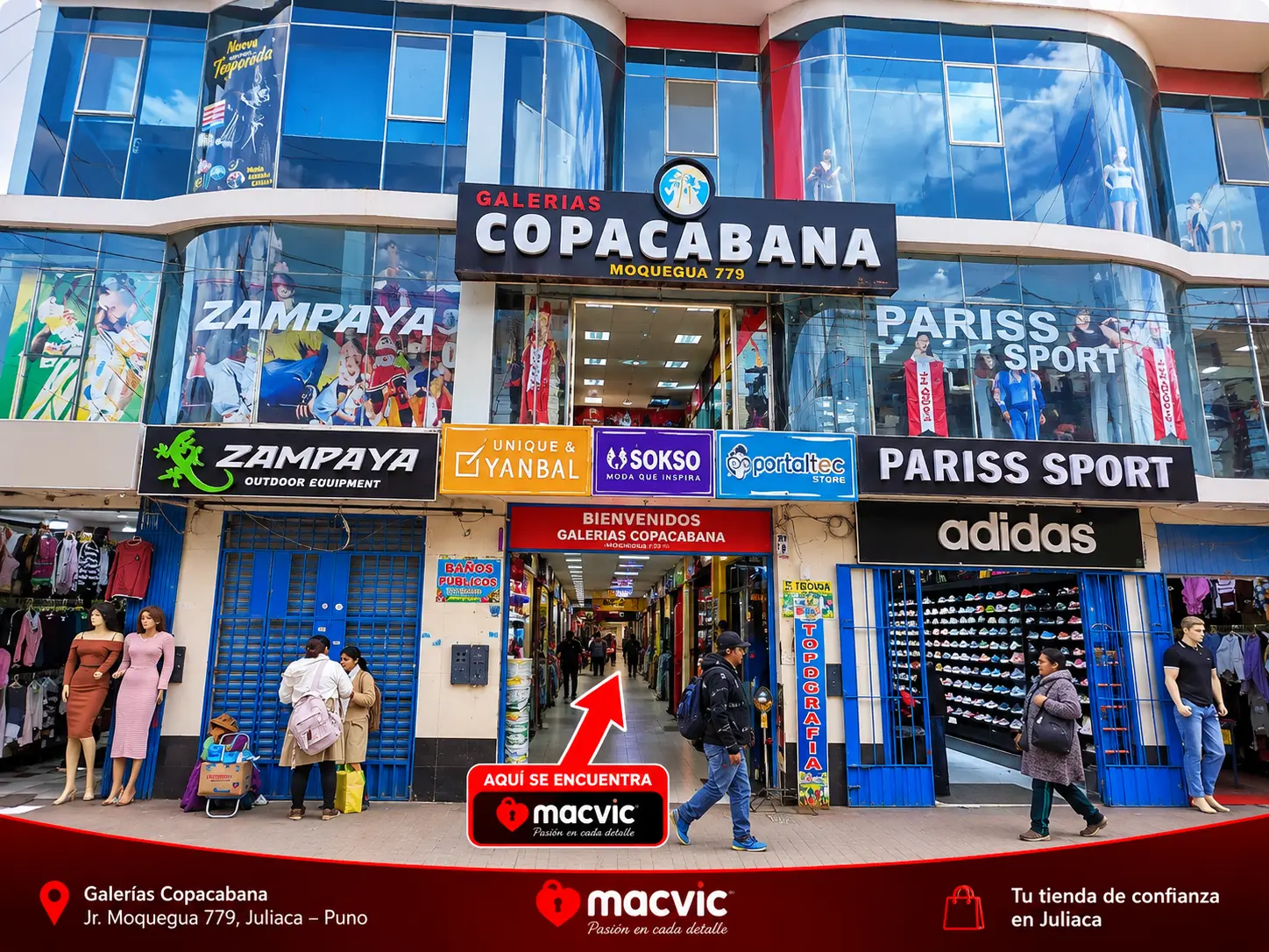 Galerías Copacabana Juliaca - MACVIC